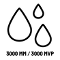 Vandtæt: 3000/3000