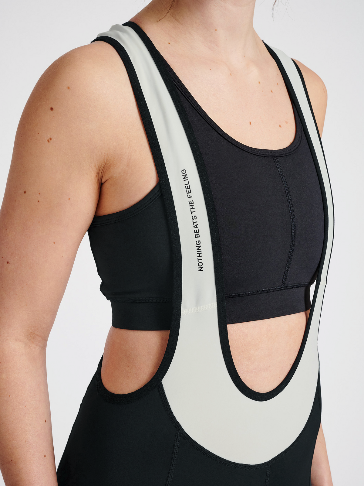 WOMENS CORE BIKE PANEL BIB SHORTS