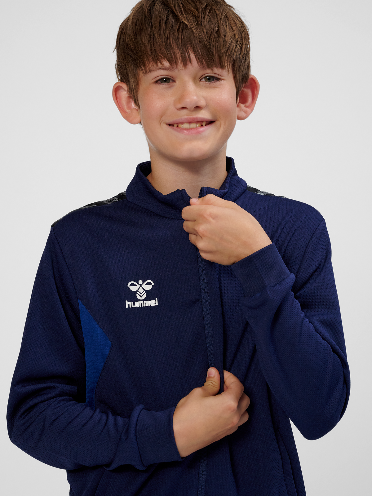 hmlAUTHENTIC PL ZIP JACKET KIDS