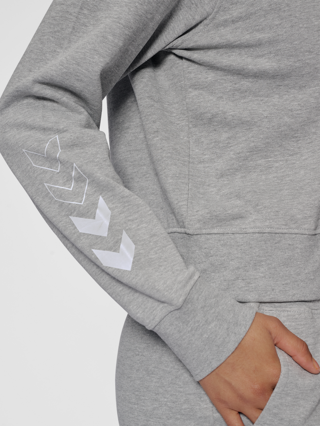 hmlELEMENTAL SHORT HOODIE WOMAN