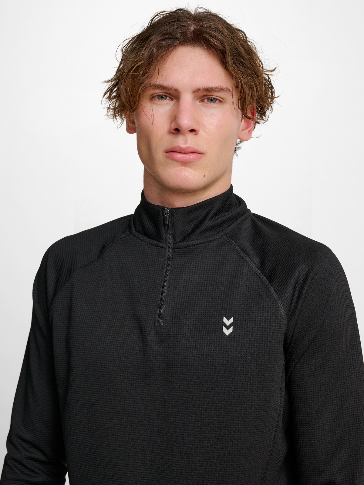 hmlPULSE HALF ZIP MIDLAYER