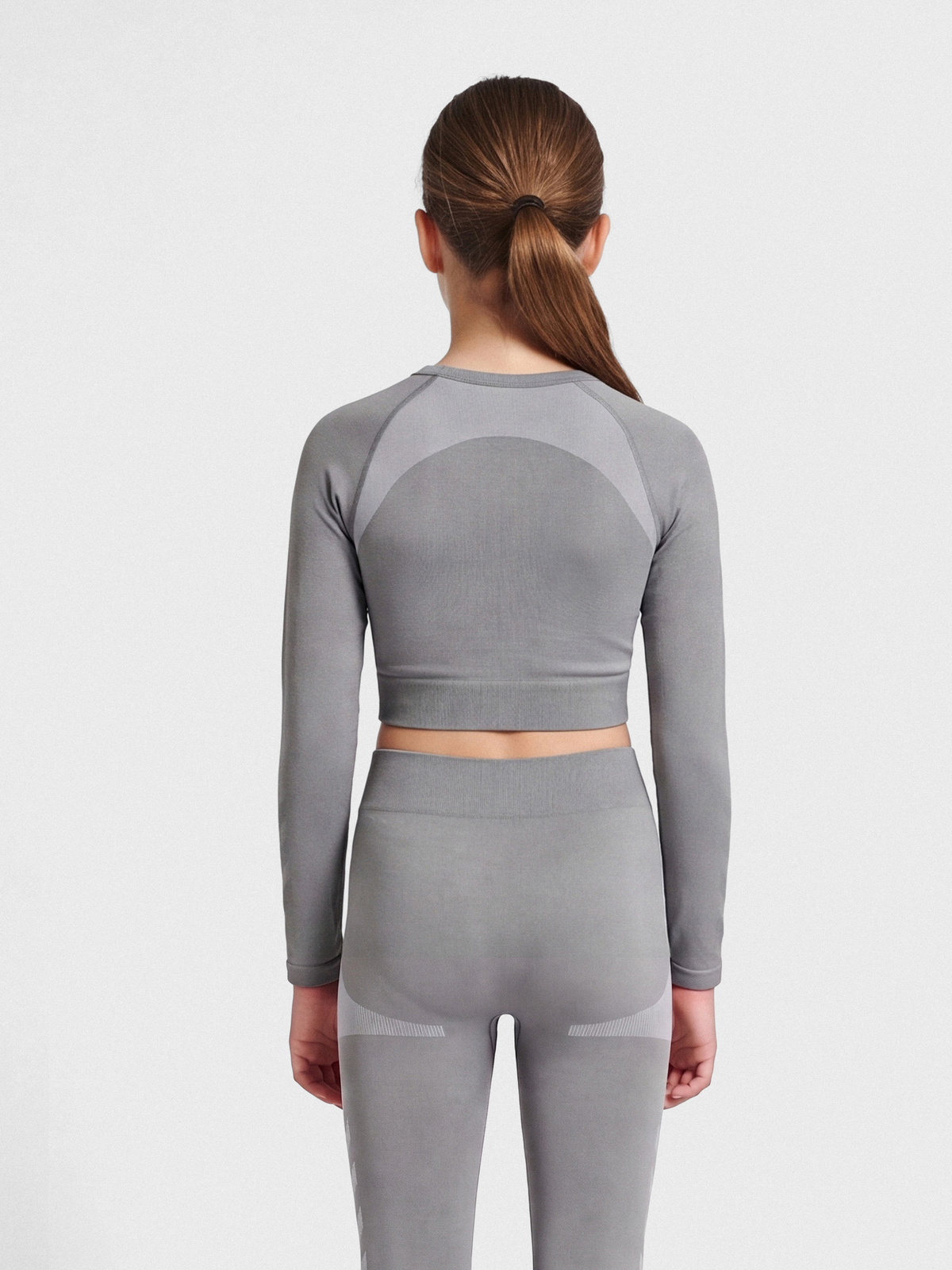 hmlSI SEAMLESS CROPTOP L/S
