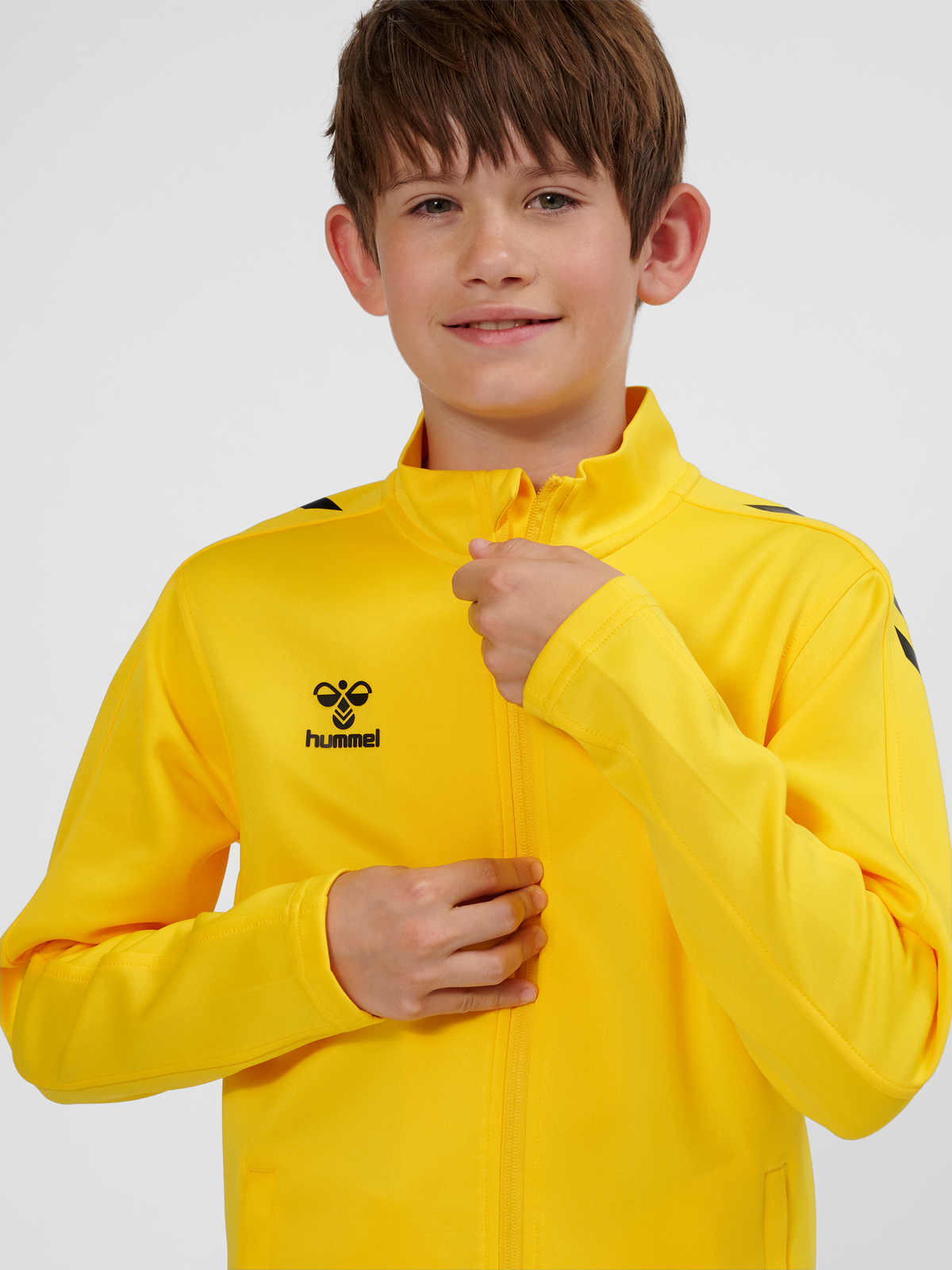 hmlCORE XK POLY ZIP SWEAT KIDS