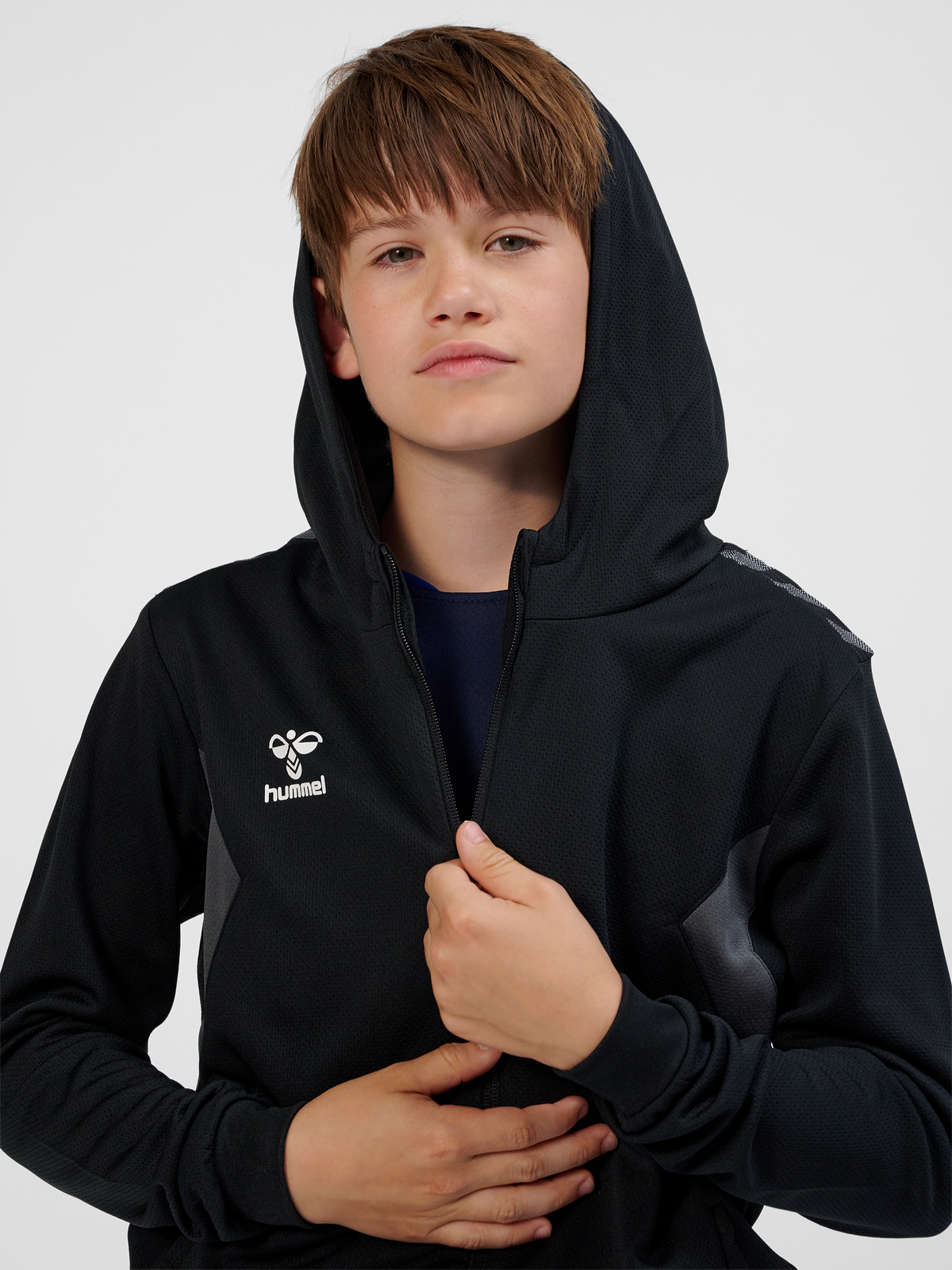 hmlAUTHENTIC PL ZIP HOODIE KIDS