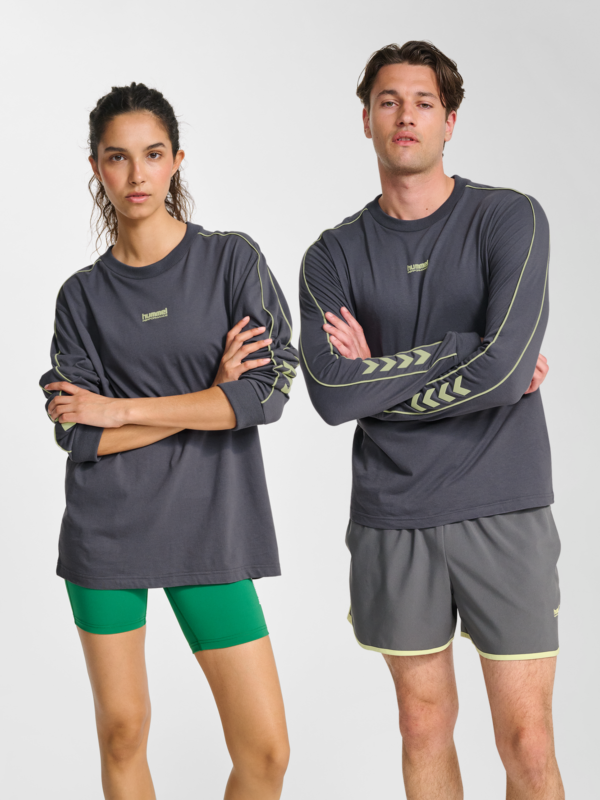 hmlPULSE PIPING T-SHIRT L/S