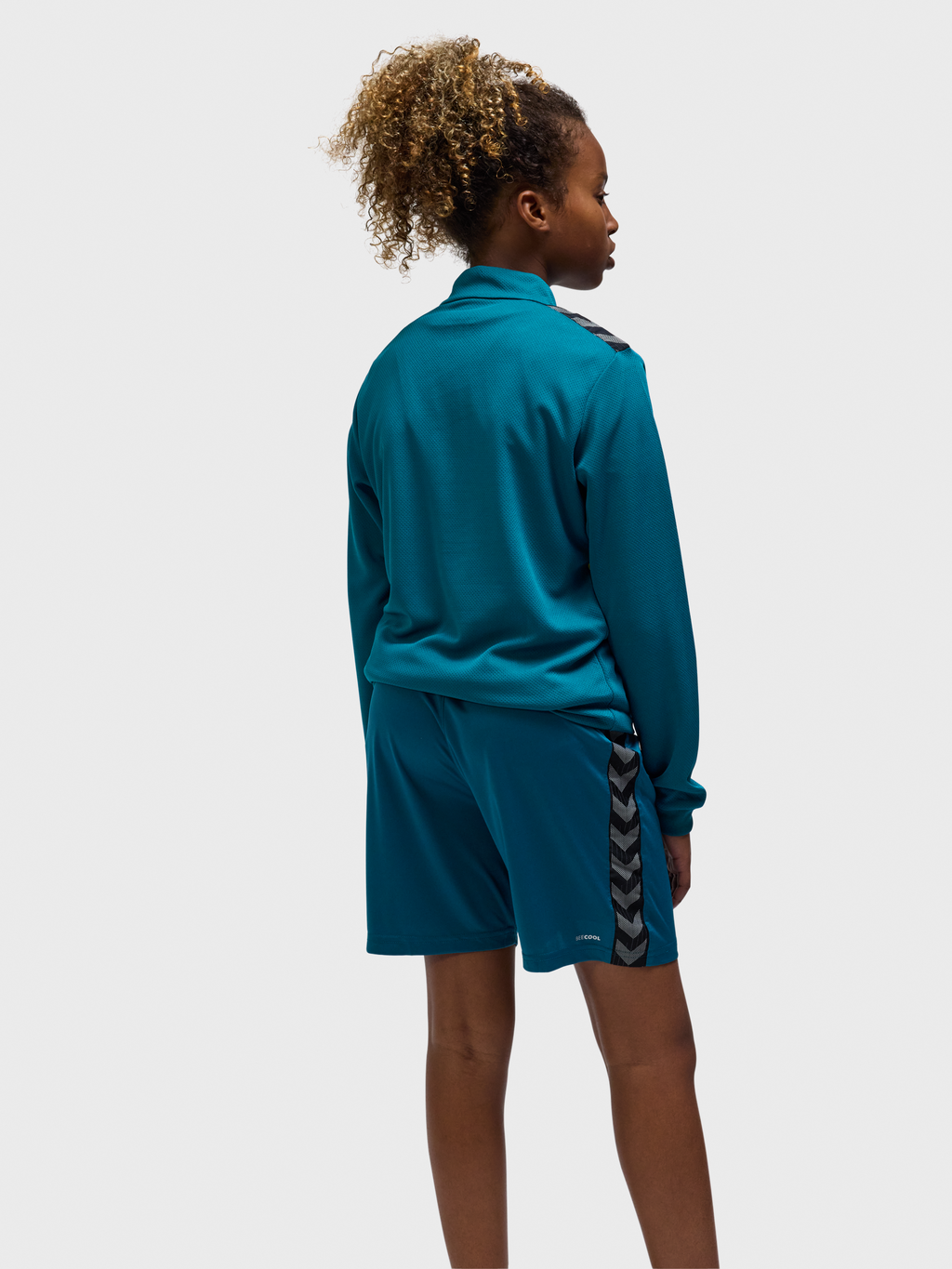 hmlAUTHENTIC HALF ZIP SWEAT KIDS