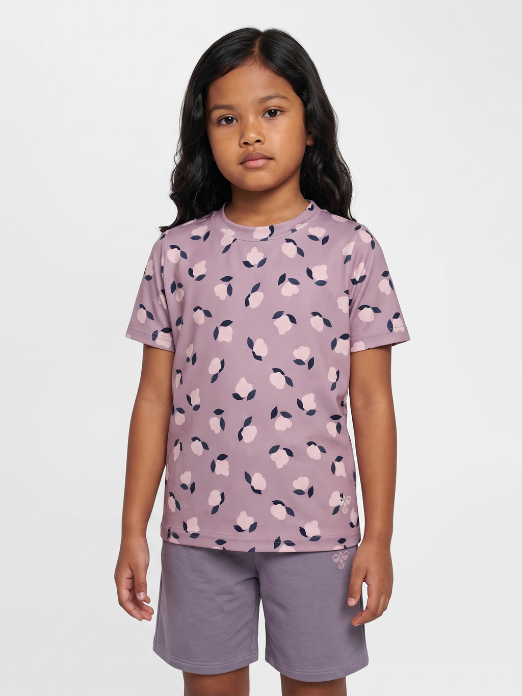hmlJR FITTED AOP GYM T-SHIRT S/S