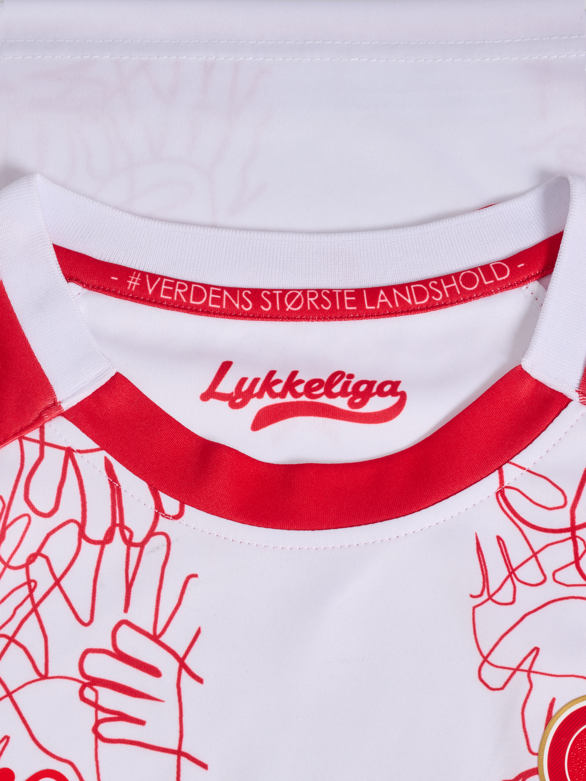 LYKKELIGA 23/24 DK JERSEY S/S KIDS