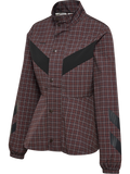 hmlI-D FUNNEL NECK CHECK JACKET