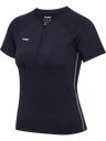 hmlPRIMA W HALF ZIP T-SHIRT S/S