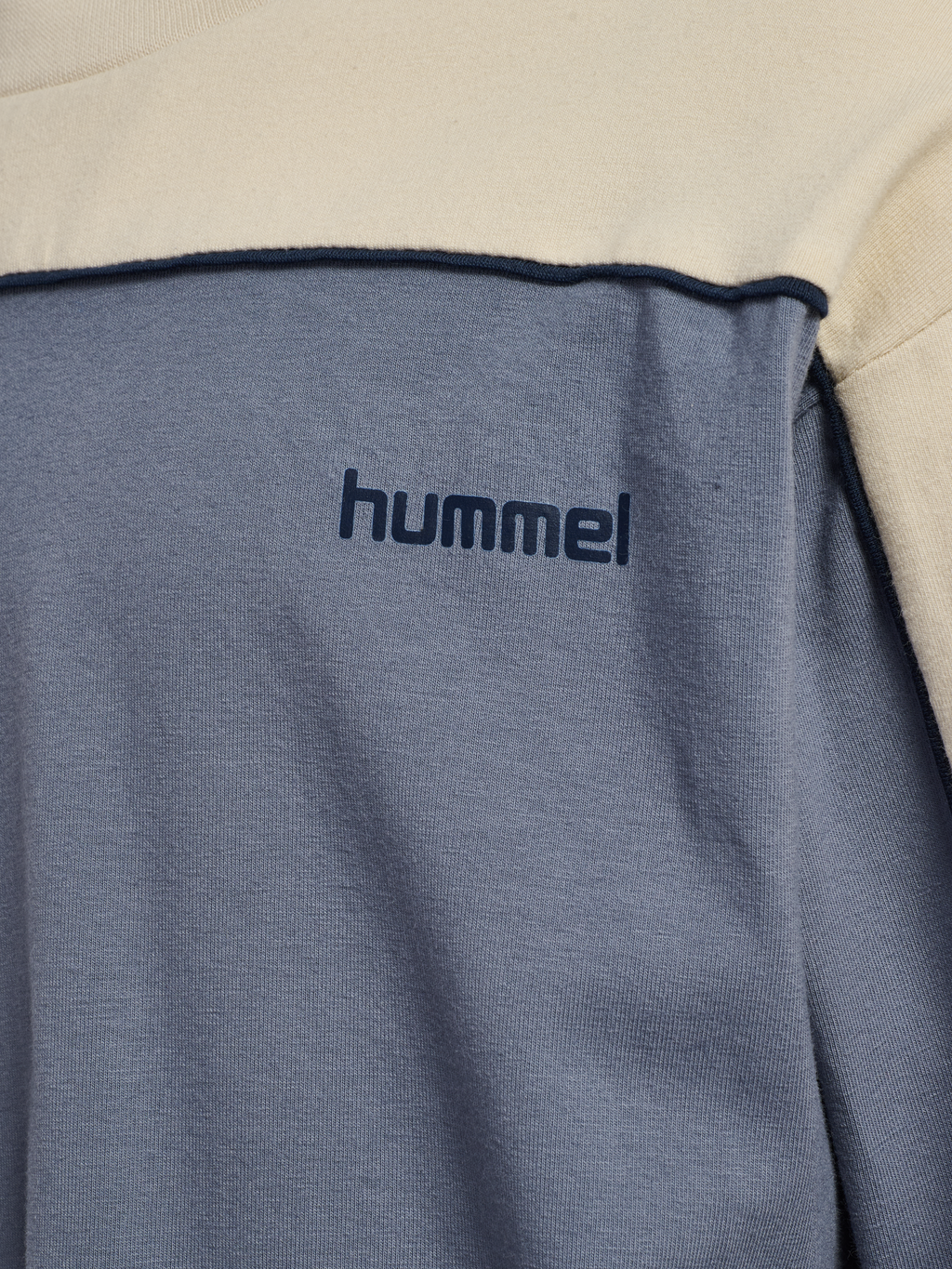 hmlJR LOOSE PIPING T-SHIRT L/S