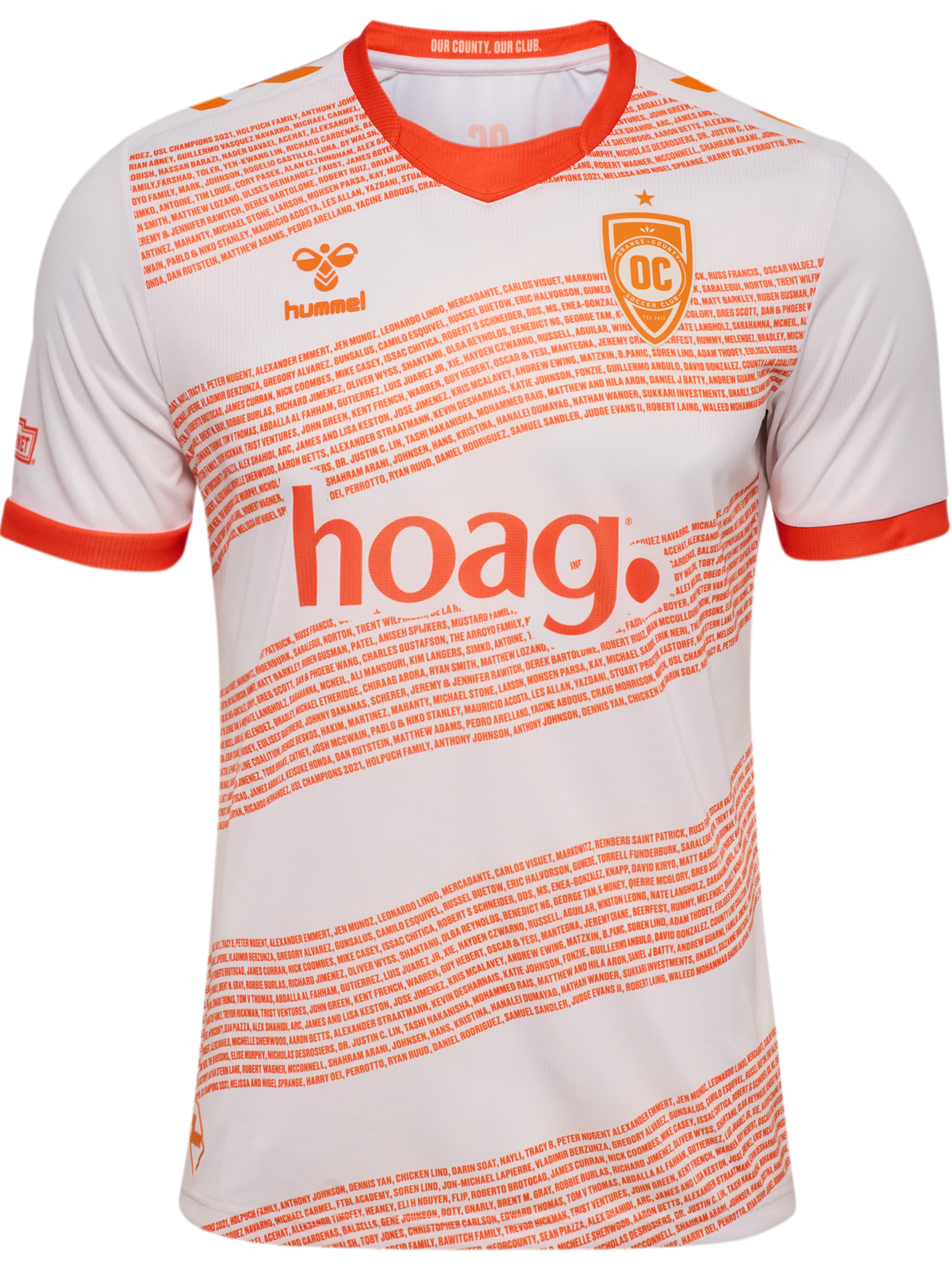 ORANGE COUNTY 25 AWAY JERSEY S/S