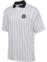 Chevron Pinstripe Polo Shirt